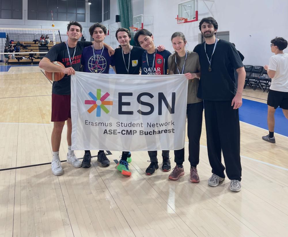 Members of ESN ASE-CMP Bucharest at LEG
